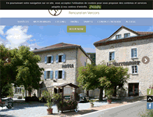 Tablet Screenshot of en.hotellemarronnier.com